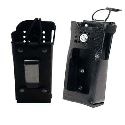 CaseGuys MR8250-3AC Leather Two-Way Radio Holster