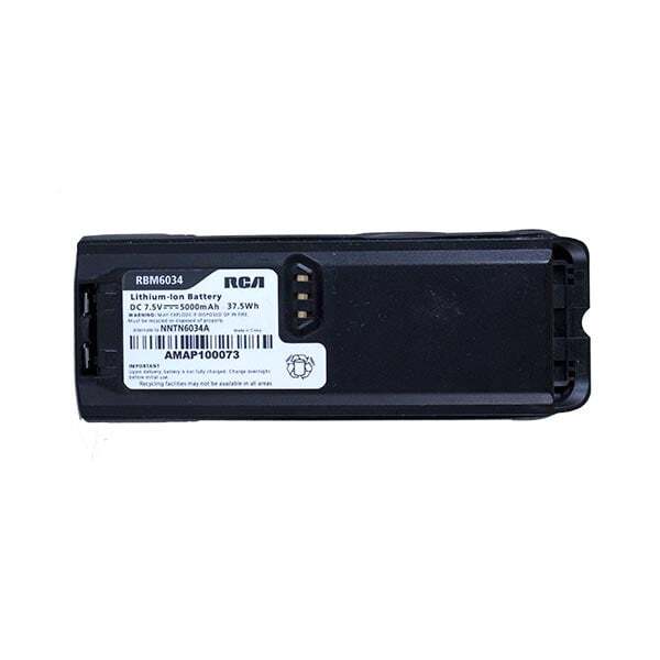 RBM6034 5000mAh Replacement Battery Pack for Motorola XTS Series
