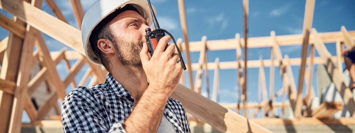 2 way radios for construction sites